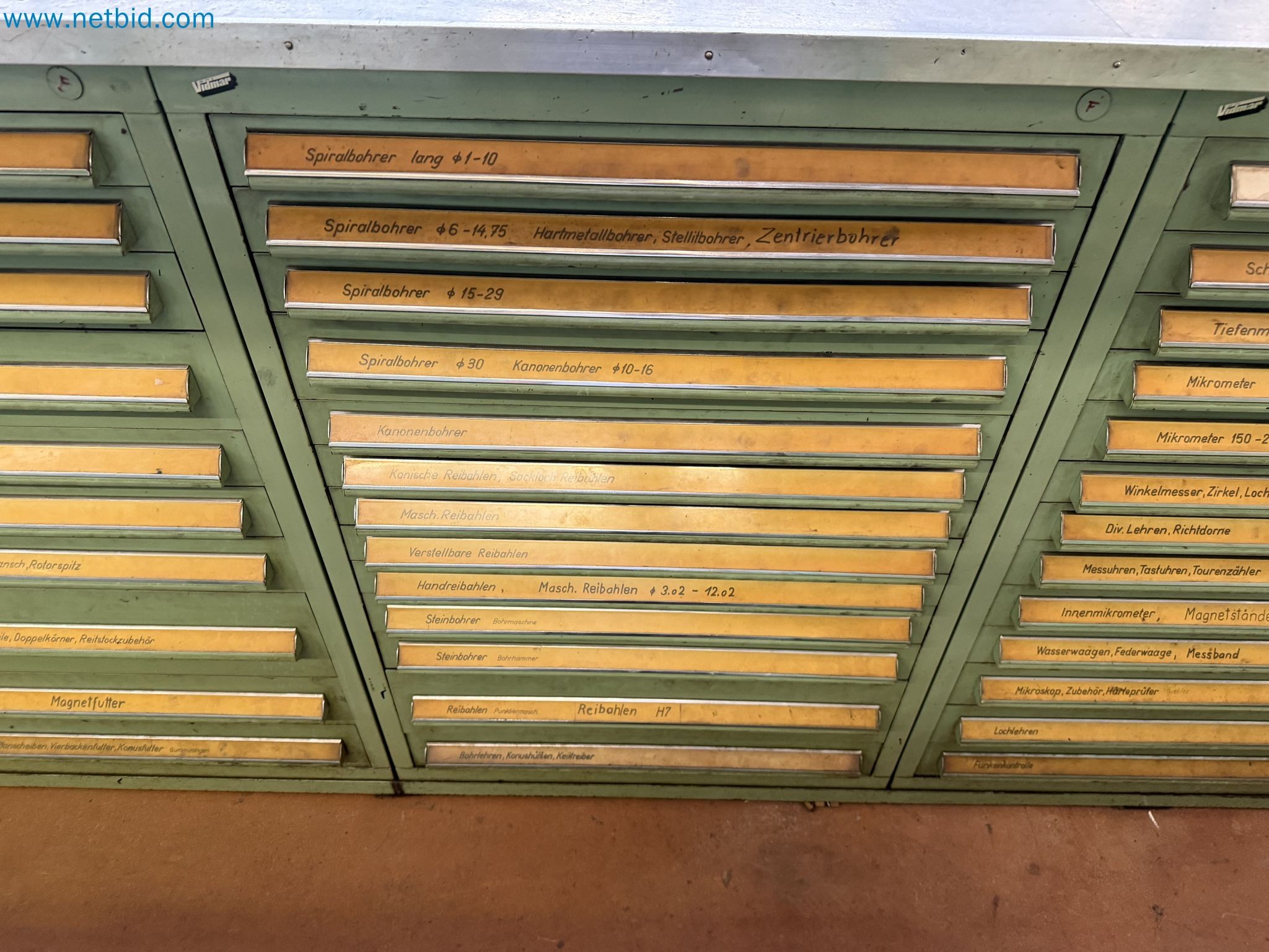 Inhalt Schubladenschrank